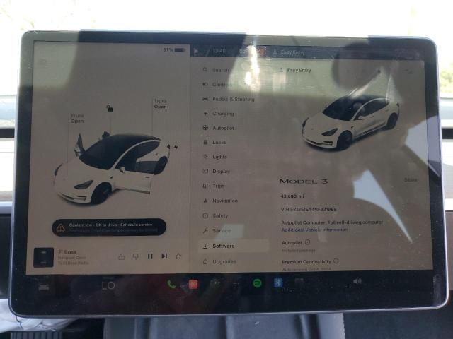 5YJ3E1EA4NF331968 2022 Tesla Model 3