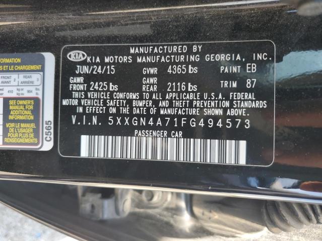 5XXGN4A71FG494573 2015 Kia Optima Ex