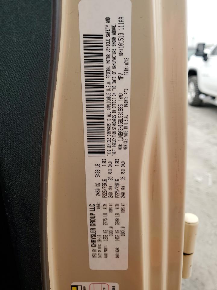 1J4BA3H15BL531985 2011 Jeep Wrangler Unlimited Sport