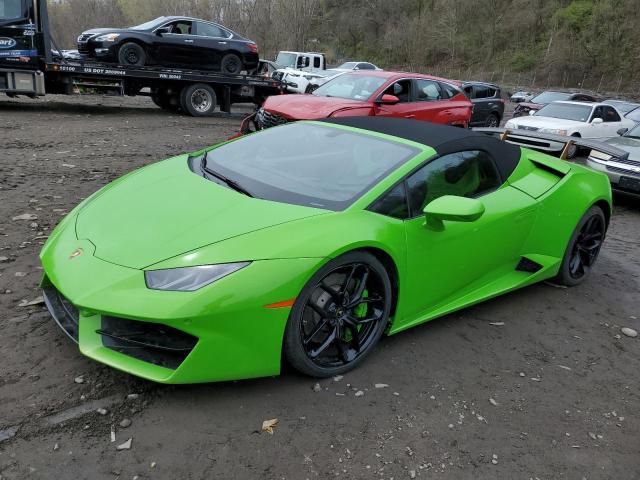 Lot #2477812124 2017 LAMBORGHINI HURACAN salvage car