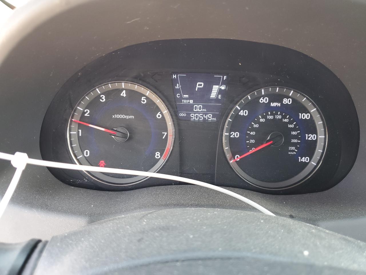 KMHCU5AE7DU088080 2013 Hyundai Accent Gls