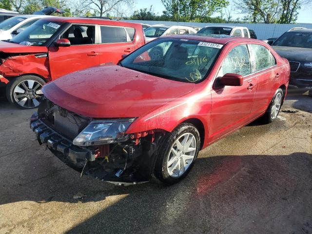 Lot #2485274835 2010 FORD FUSION SEL salvage car