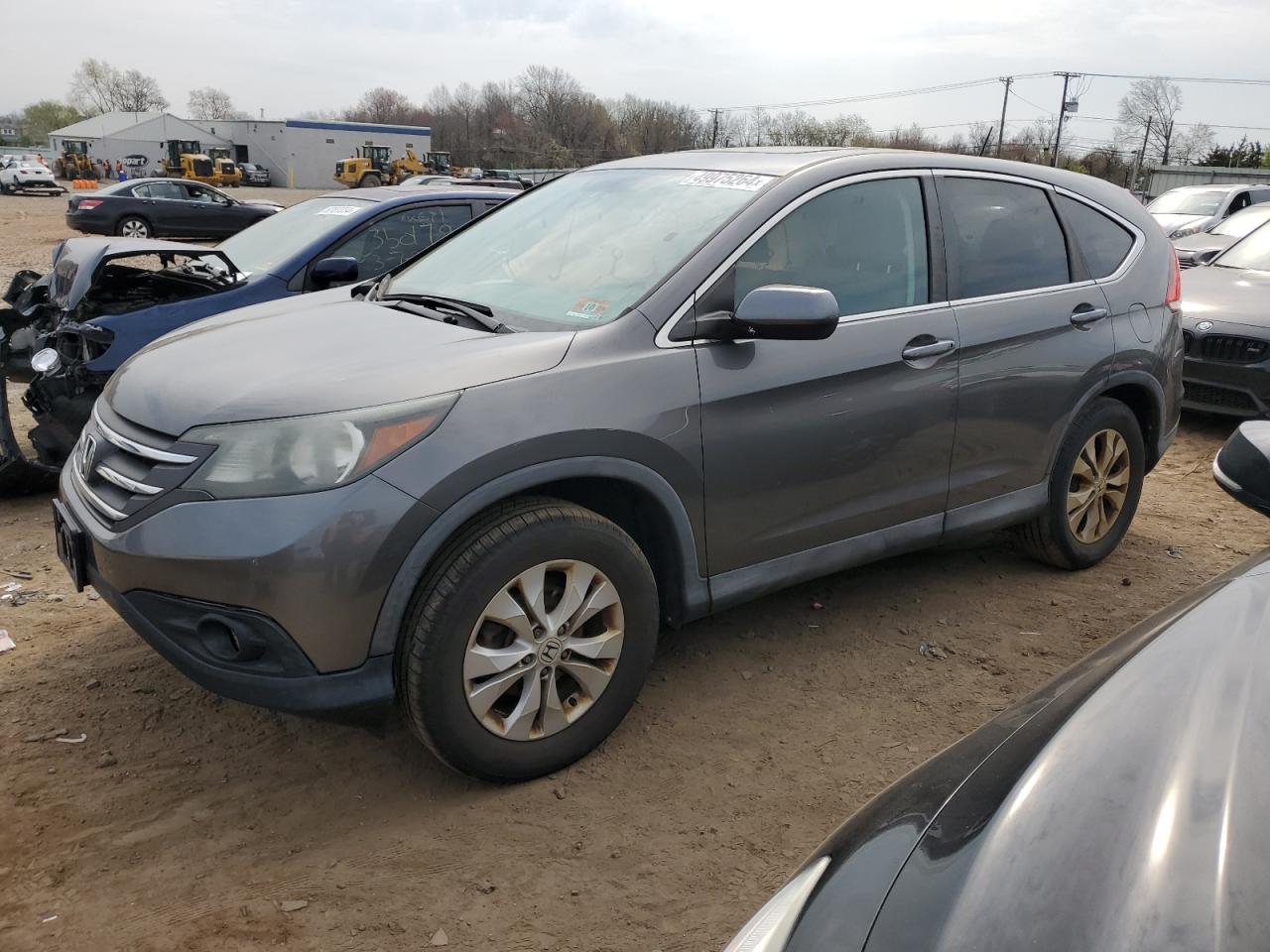 2HKRM4H55EH606407 2014 Honda Cr-V Ex