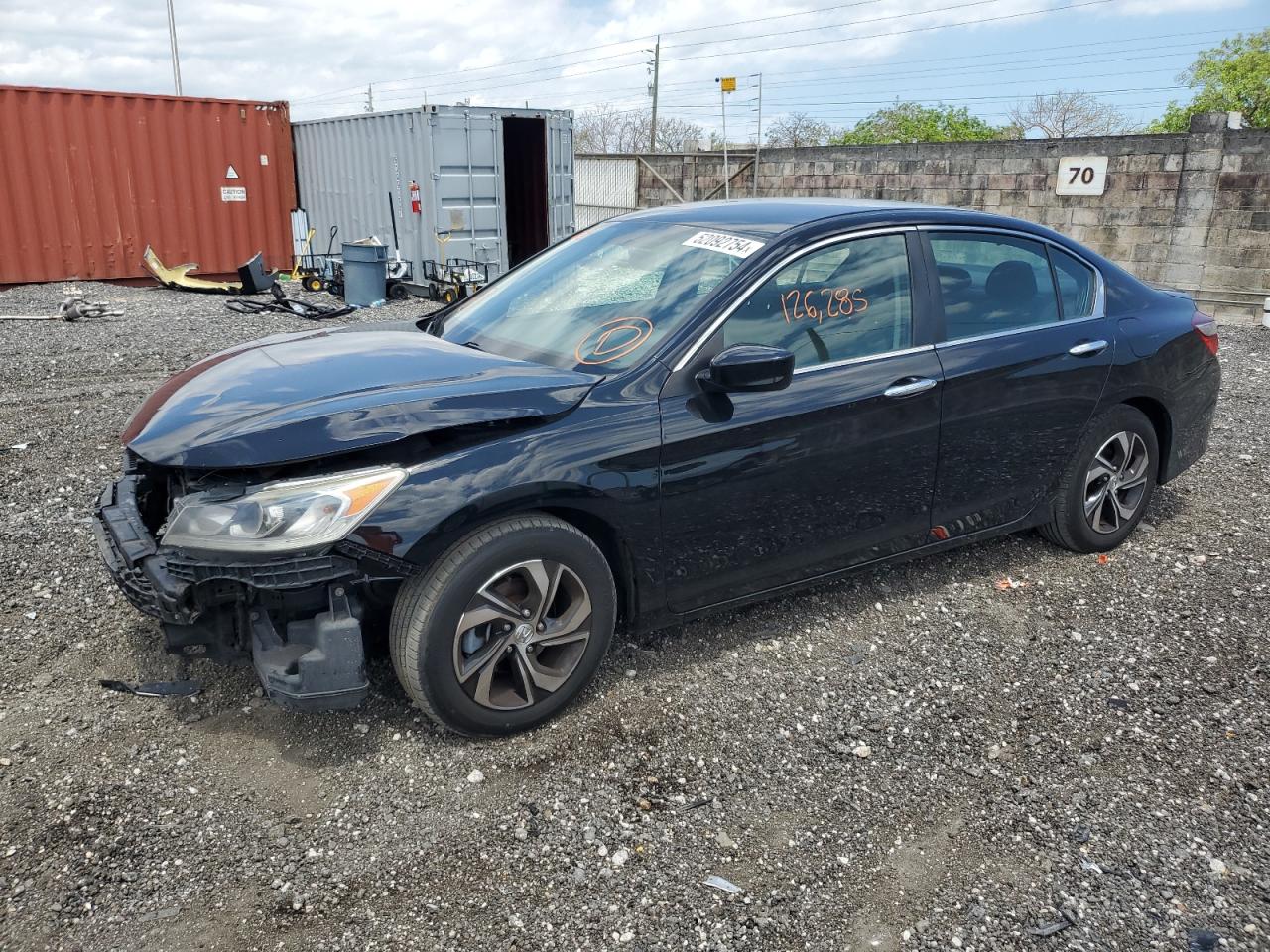 1HGCR2F3XGA234197 2016 Honda Accord Lx