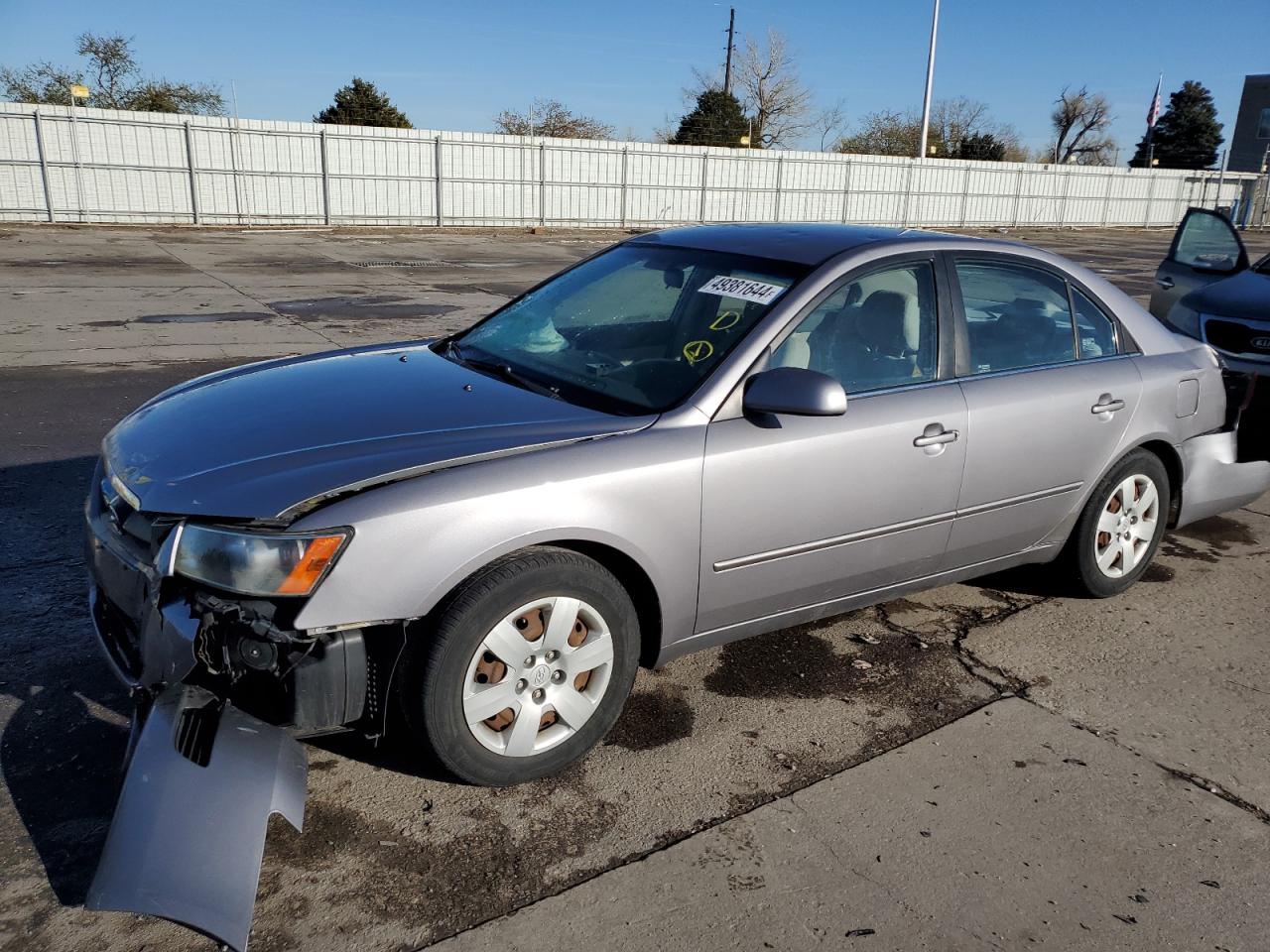 5NPET46C27H253582 2007 Hyundai Sonata Gls