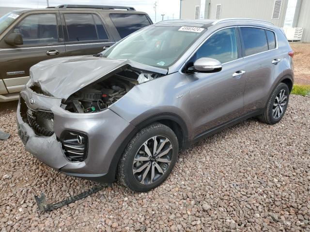 Lot #2487356164 2017 KIA SPORTAGE E salvage car