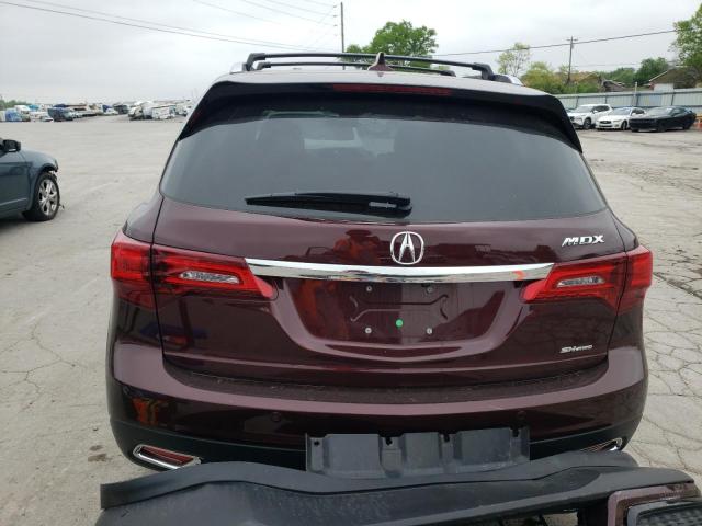 2014 Acura Mdx Advance VIN: 5FRYD4H83EB028228 Lot: 51414644