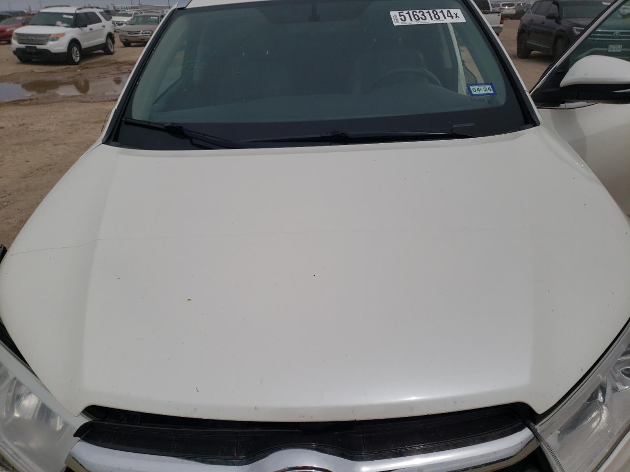 5TDKKRFH2ES008383 2014 Toyota Highlander Xle