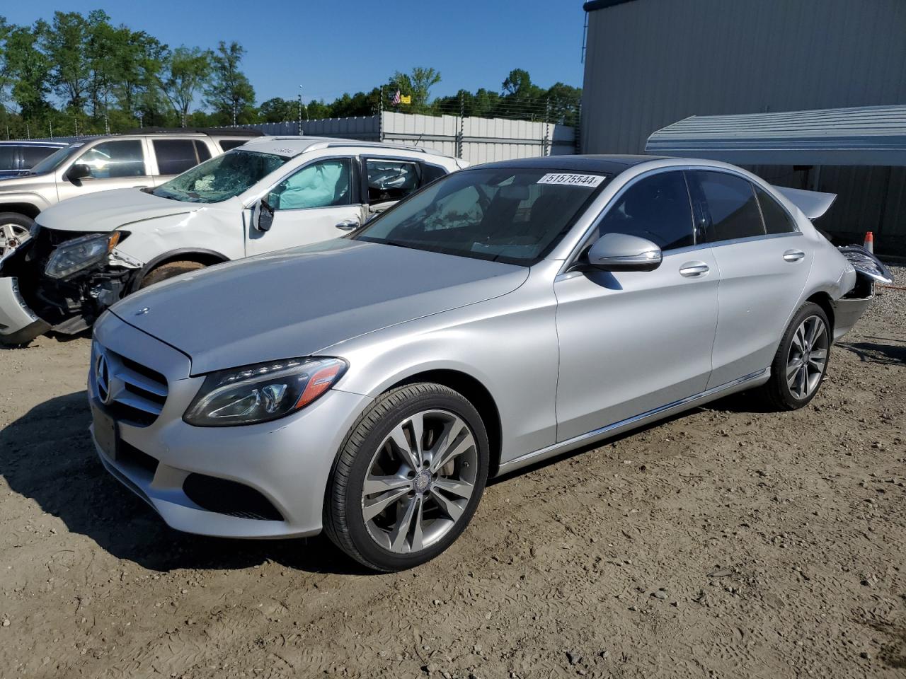 55SWF4KB5FU000552 2015 Mercedes-Benz C 300 4Matic