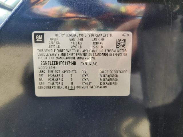 2015 CHEVROLET EQUINOX LS - 2GNFLEEK1F6117148