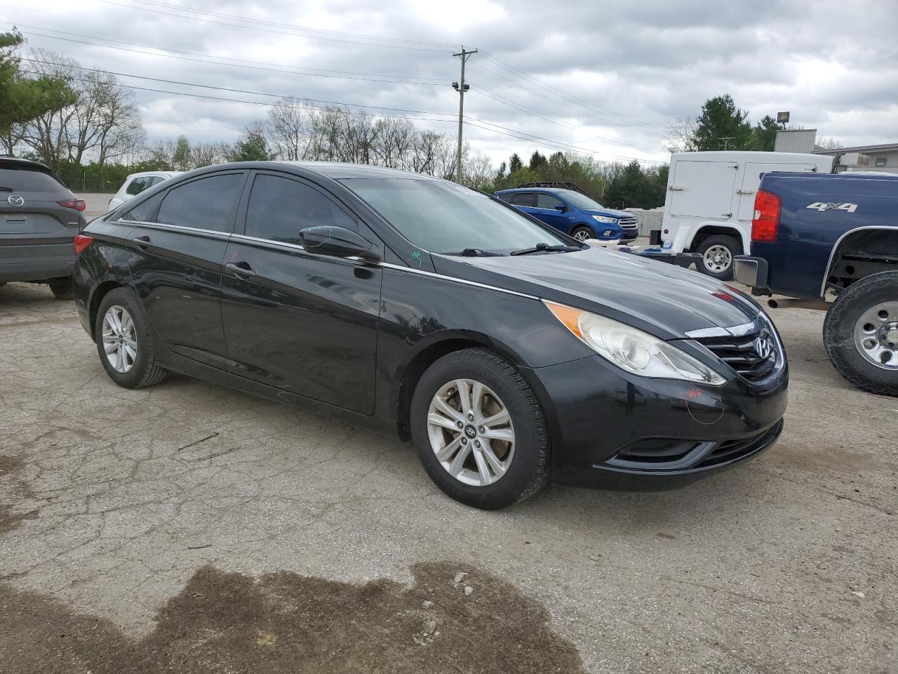 Lot #2576112405 2011 HYUNDAI SONATA GLS