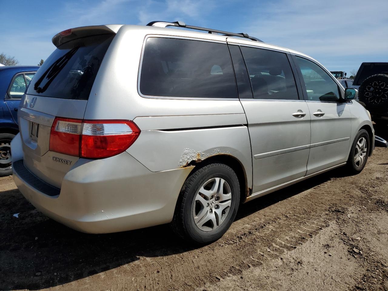 5FNRL38685B055233 2005 Honda Odyssey Exl