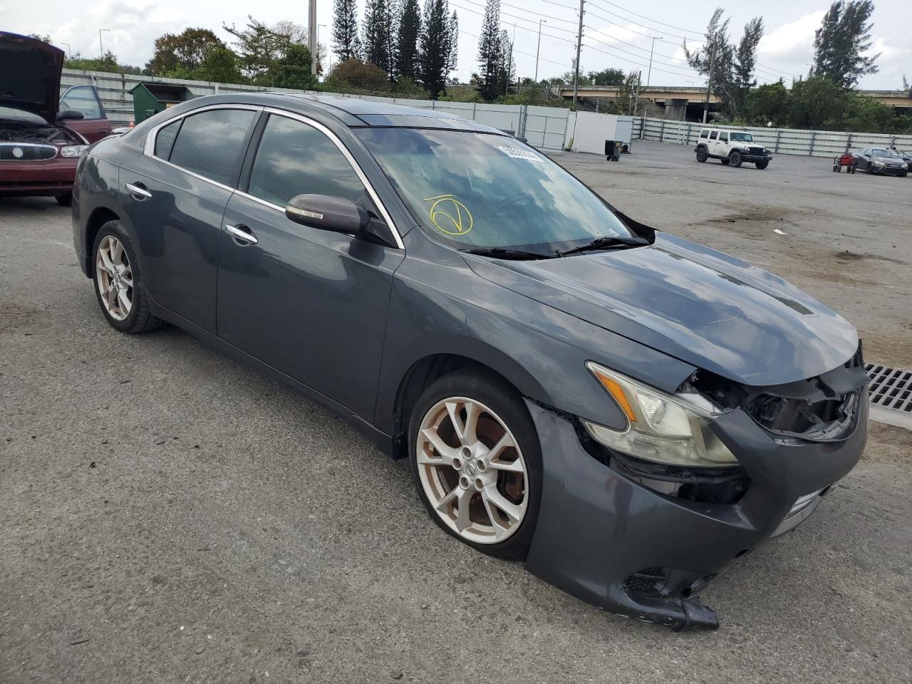 2013 Nissan Maxima S vin: 1N4AA5AP2DC815675