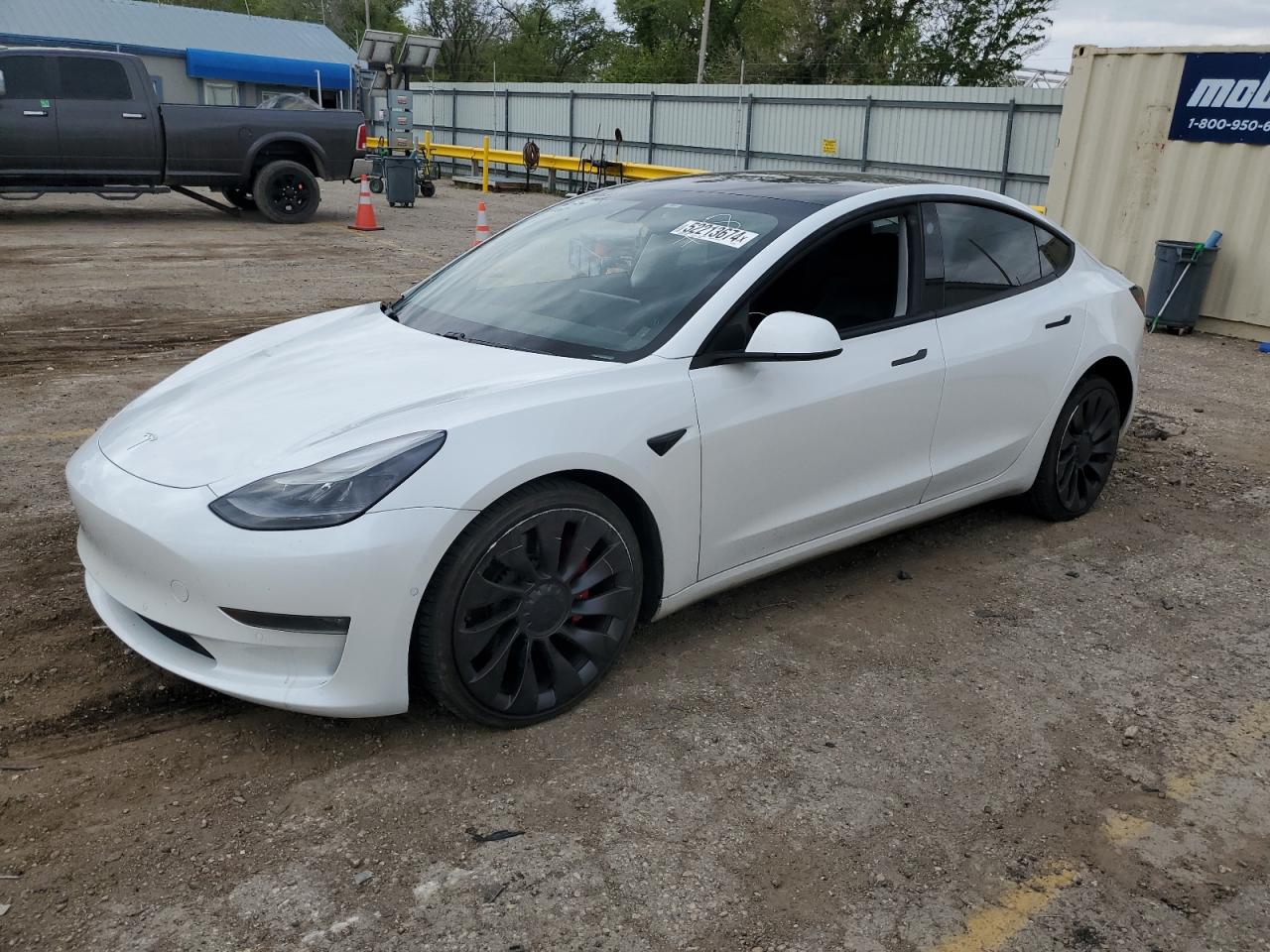 2021 Tesla Model 3 vin: 5YJ3E1EC9MF992363