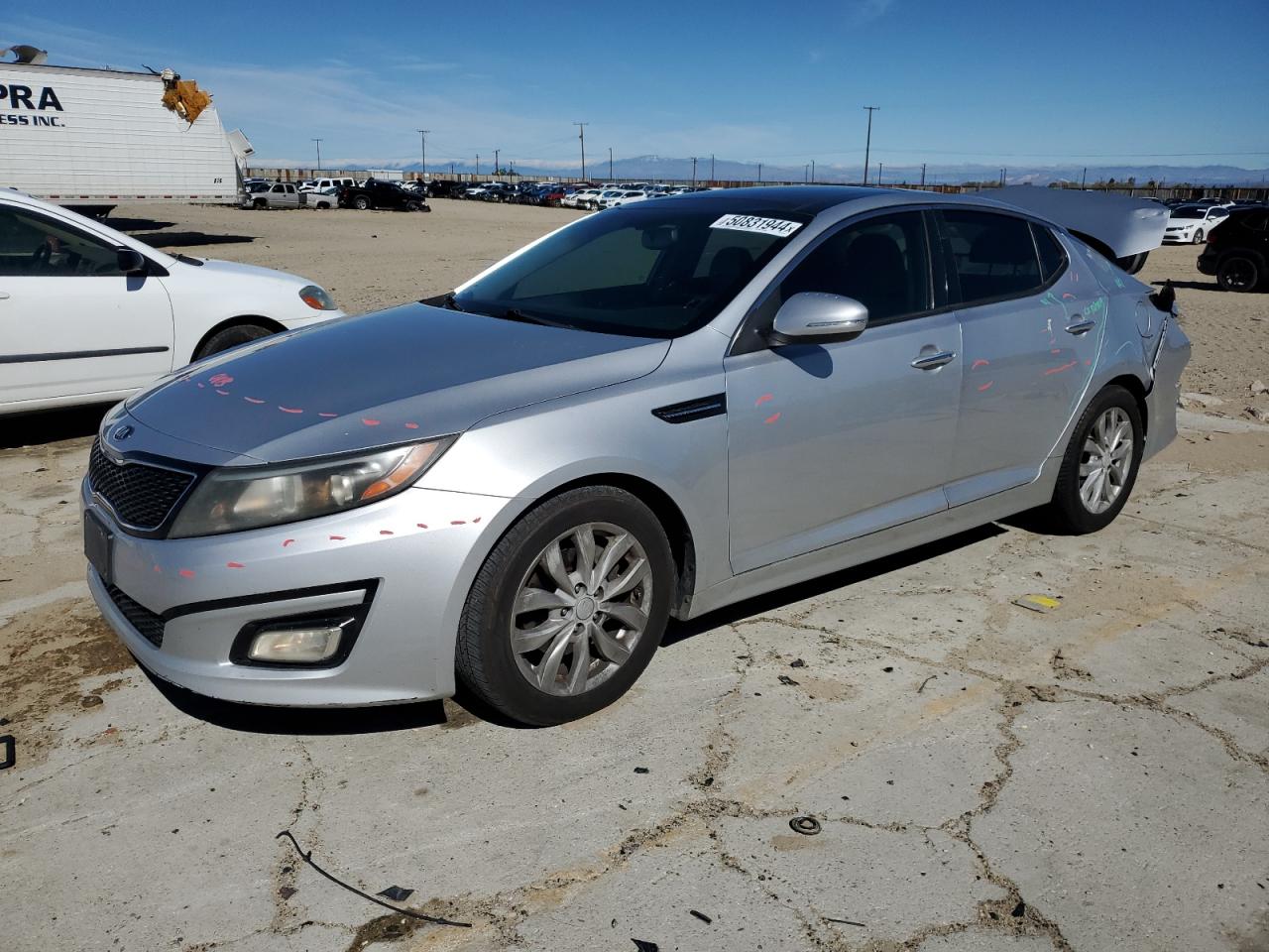 5XXGN4A7XEG297206 2014 Kia Optima Ex