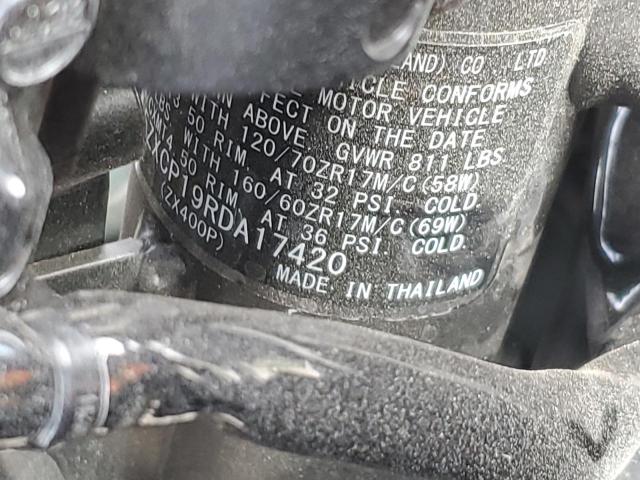 2024 KAWASAKI ZX400 P ML5ZXCP19RDA17420