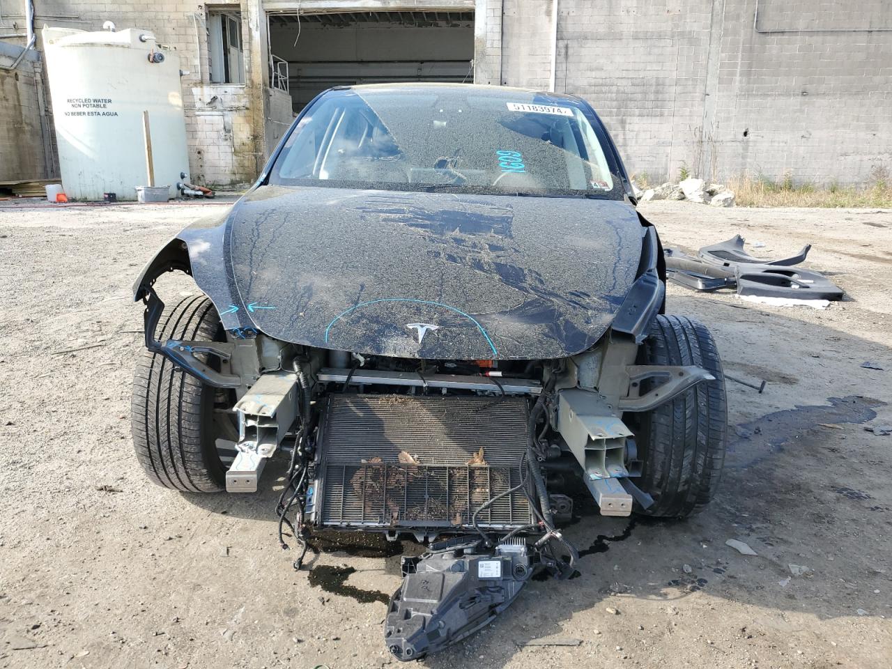 7SAYGDEF1NF415343 2022 Tesla Model Y