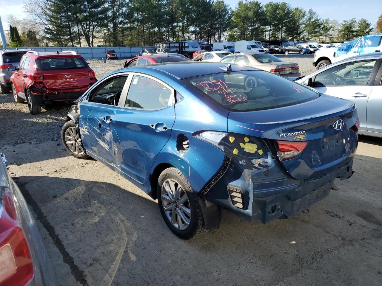 KMHDH4AE5GU599486 2016 Hyundai Elantra Se