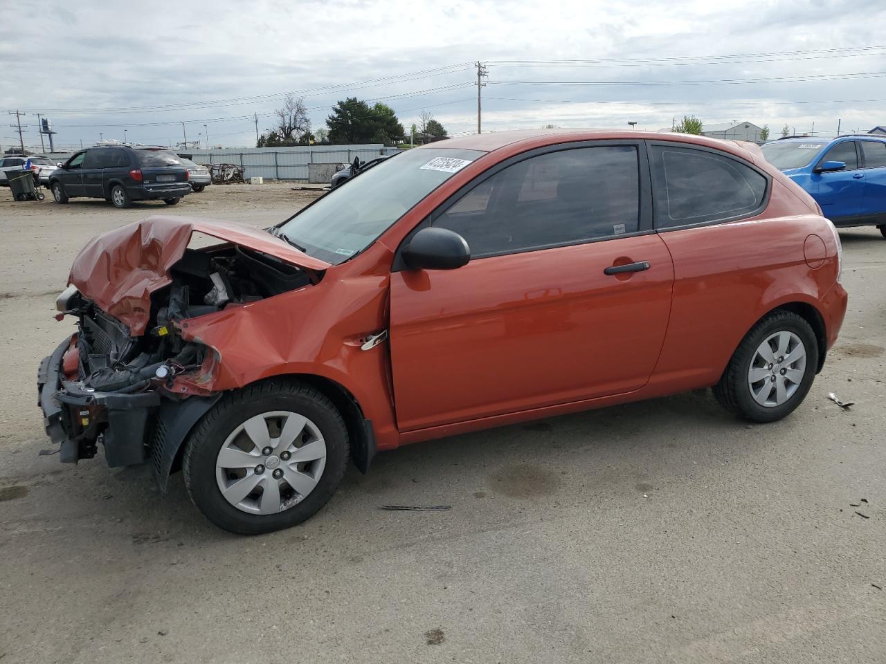 KMHCM36C68U086595 2008 Hyundai Accent Gs