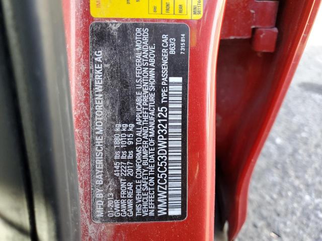 2013 Mini Cooper S Countryman VIN: WMWZC5C53DWP32125 Lot: 51296854