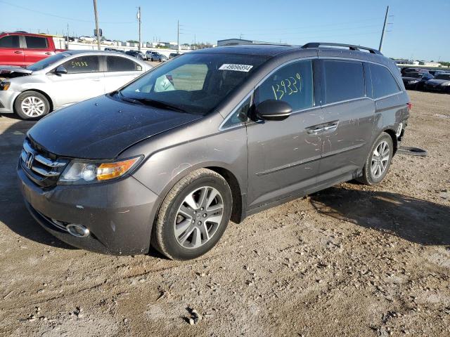 Lot #2478146763 2014 HONDA ODYSSEY TO salvage car