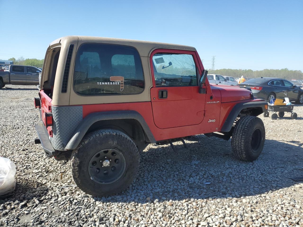 1J4FA29P81P357710 2001 Jeep Wrangler / Tj Se