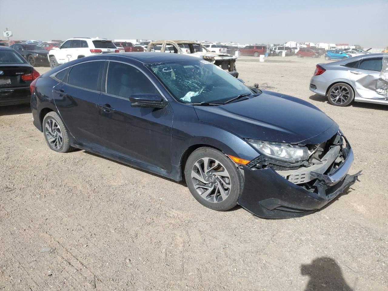 2HGFC2F71HH539253 2017 Honda Civic Ex