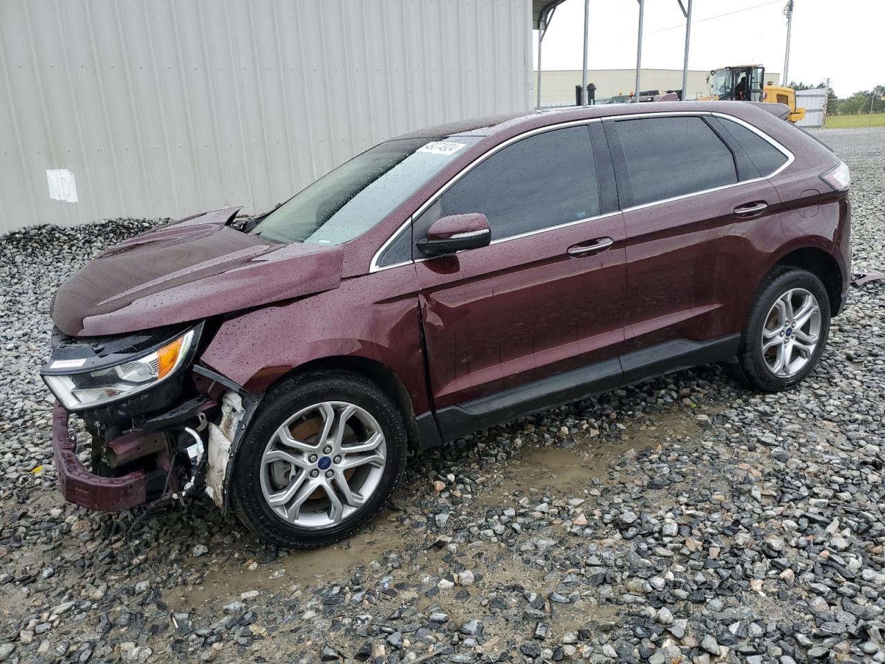 2017 Ford Edge Titanium vin: 2FMPK4K98HBB33333