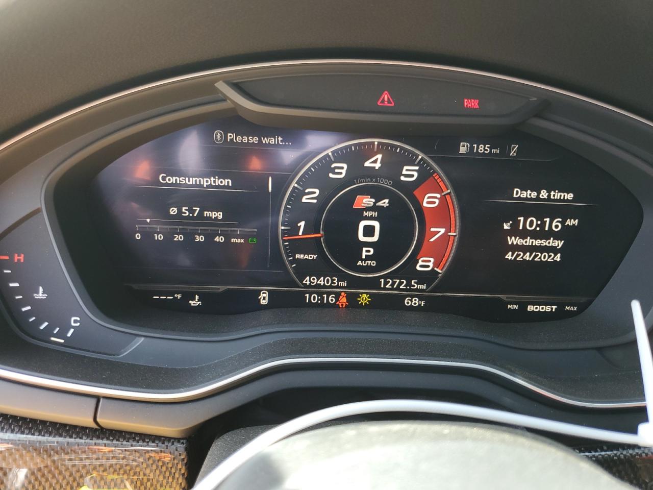 WAUB4AF40KA108996 2019 Audi S4 Premium Plus