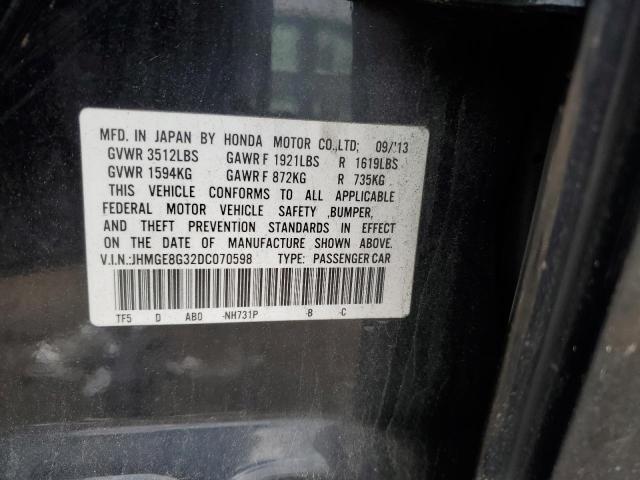 2013 HONDA FIT - JHMGE8G32DC070598