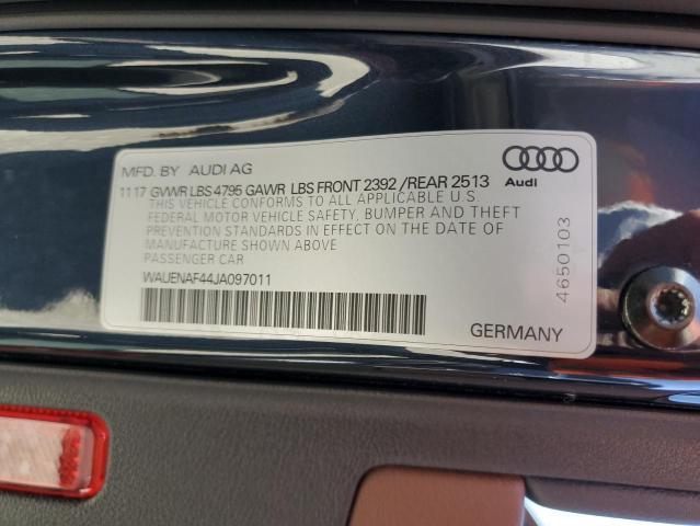 VIN WAUENAF44JA097011 2018 Audi A4, Premium Plus no.12