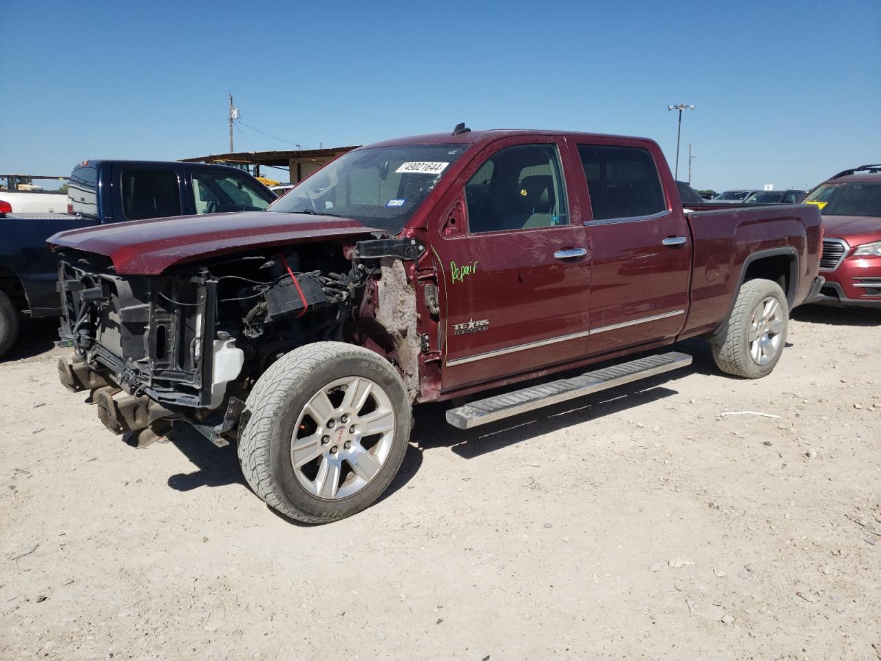 3GTP1VEC7EG520338 2014 GMC Sierra C1500 Slt