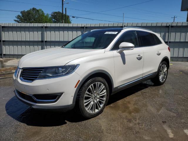 Lot #2469254646 2016 LINCOLN MKX RESERV salvage car
