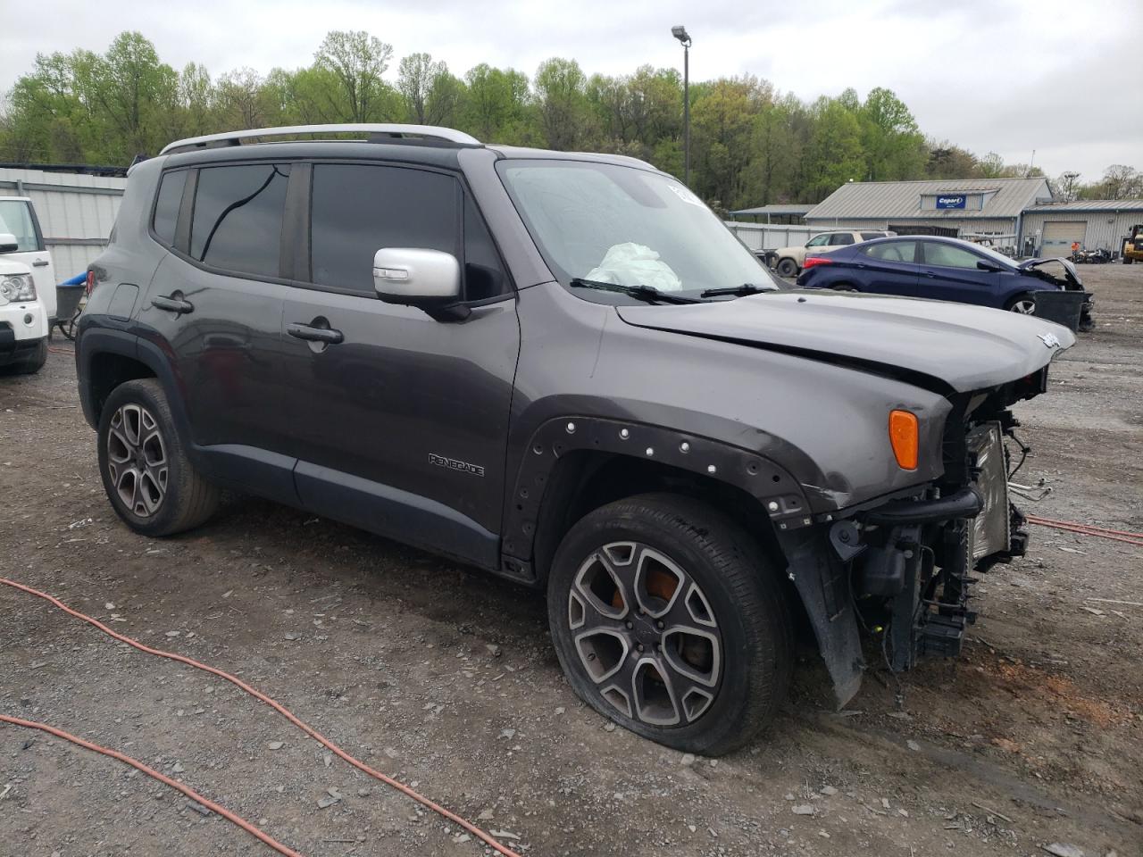 2017 Jeep Renegade Limited vin: ZACCJBDB8HPF42714