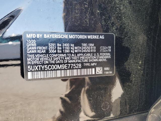 2021 BMW X3 XDRIVE3 - 5UXTY5C00M9E77528