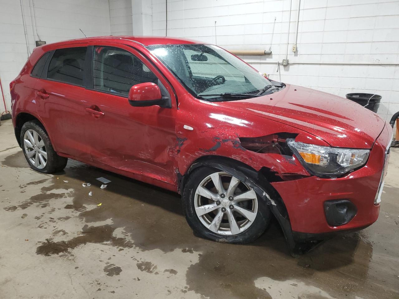 2014 Mitsubishi Outlander Sport Es vin: 4A4AR3AUXEE023141