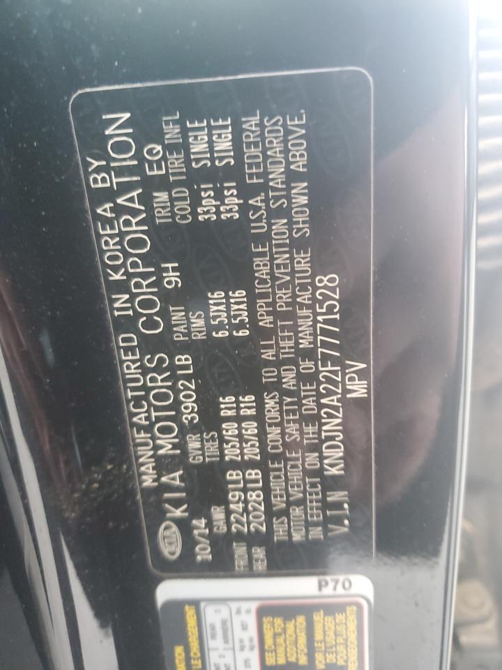 KNDJN2A22F7771528 2015 Kia Soul