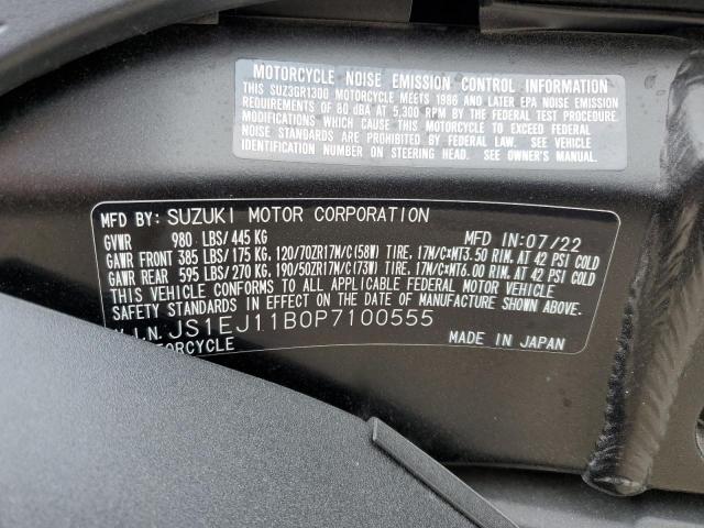 2023 SUZUKI GSX1300 RR JS1EJ11B0P7100555