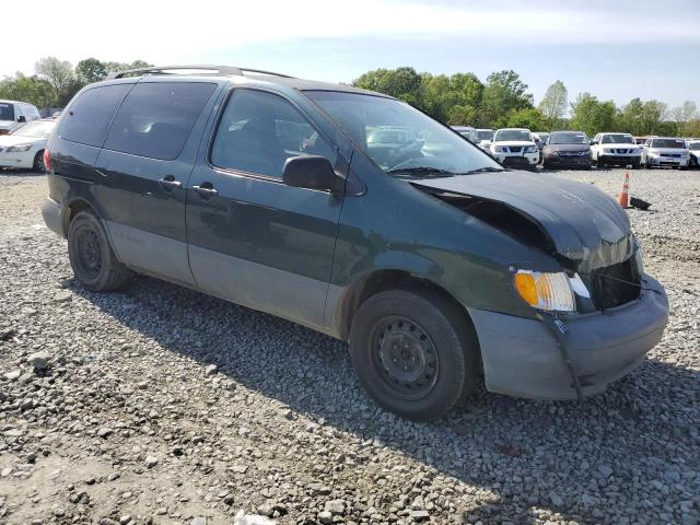 2002 Toyota Sienna Le VIN: 4T3ZF13C42U506589 Lot: 52130004