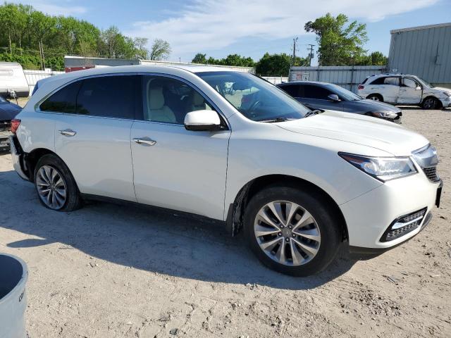 2015 Acura Mdx Technology VIN: 5FRYD4H44FB024199 Lot: 51266844