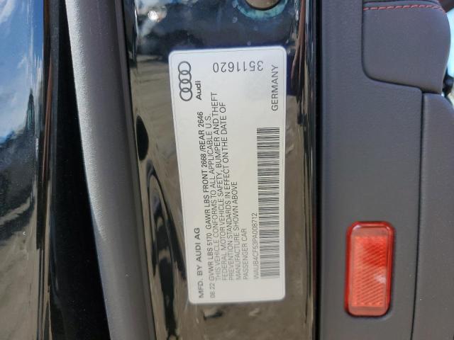 2023 AUDI S5 PRESTIG WAUB4CF53PA008712