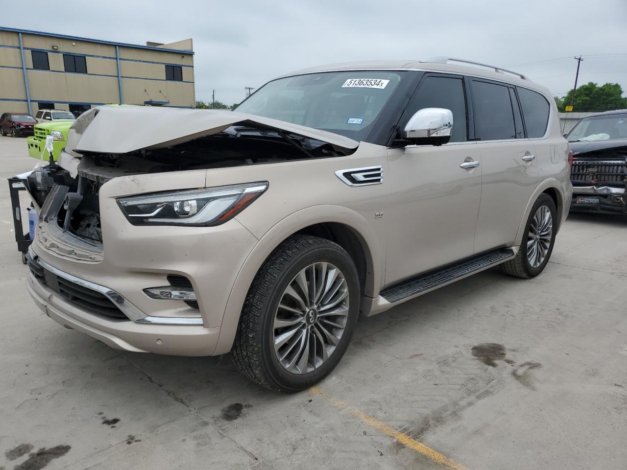 JN8AZ2NFXK9683556 2019 Infiniti Qx80 Luxe