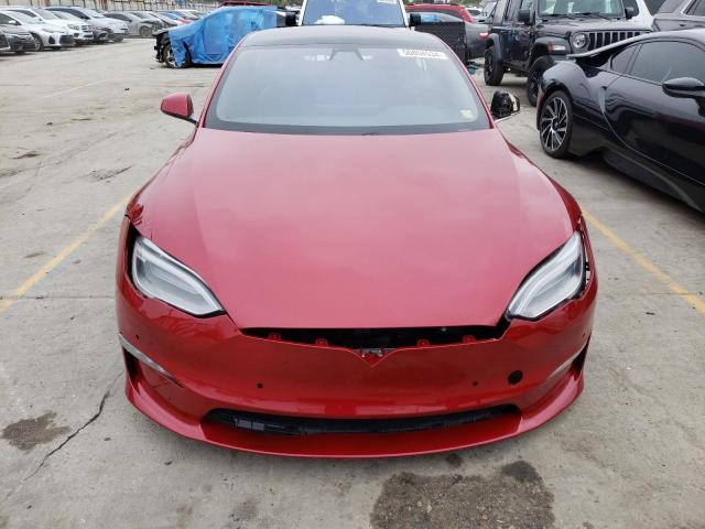  TESLA MODEL S 2021 Червоний