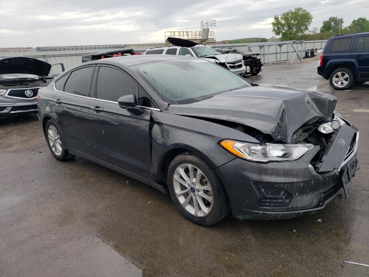 2019 Ford Fusion Se vin: 3FA6P0HD6KR133562