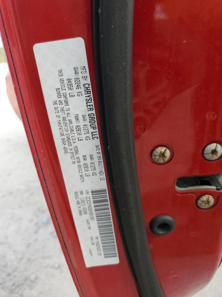 2C3CDYAG9DH581967 2013 Dodge Challenger Sxt