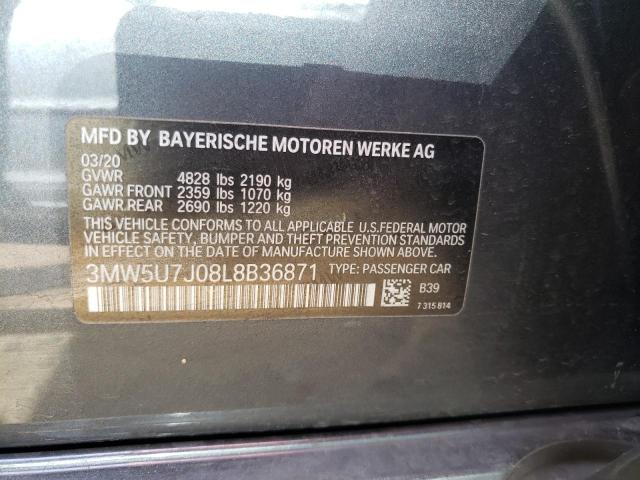 2020 BMW M340I - 3MW5U7J08L8B36871