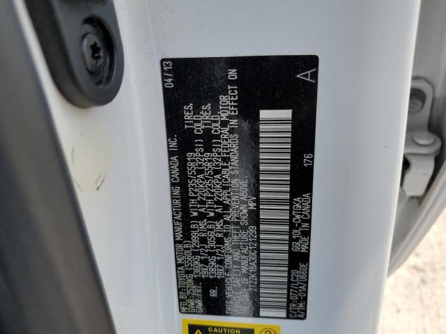 2013 Lexus Rx 350 VIN: 2T2ZK1BA3DC121299 Lot: 51478454