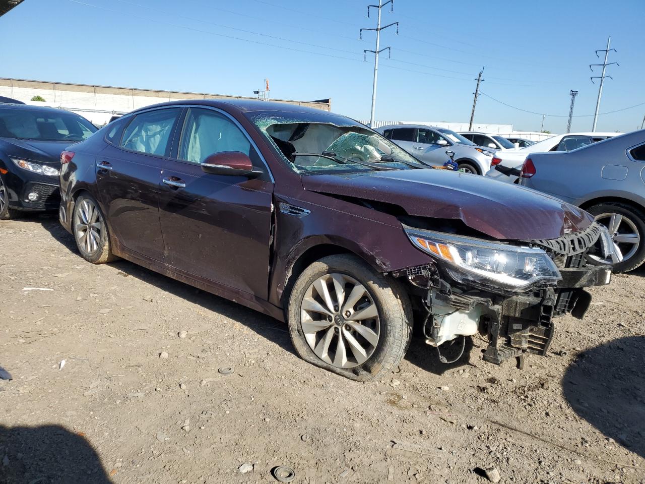 5XXGT4L31HG148302 2017 Kia Optima Lx