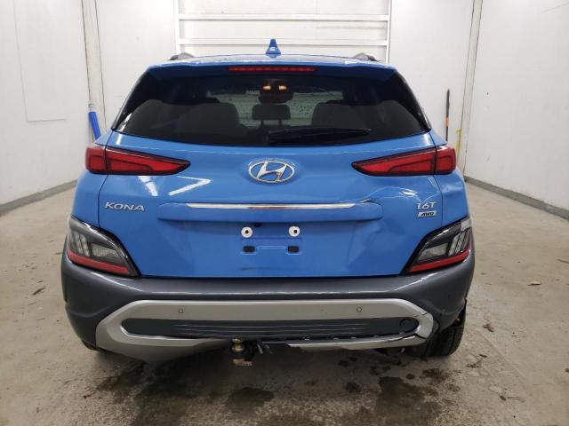 KM8K5CA31NU906626 Hyundai Kona LIMIT 6