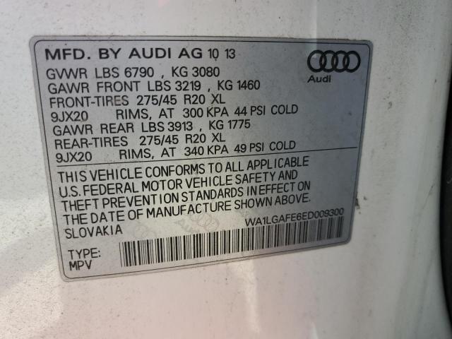 Lot #2526109099 2014 AUDI Q7 PREMIUM salvage car